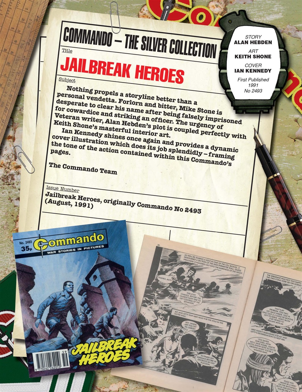 Commando Preview Pages