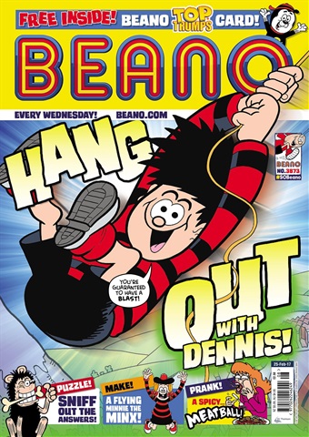 Beano issue 25th February 2017