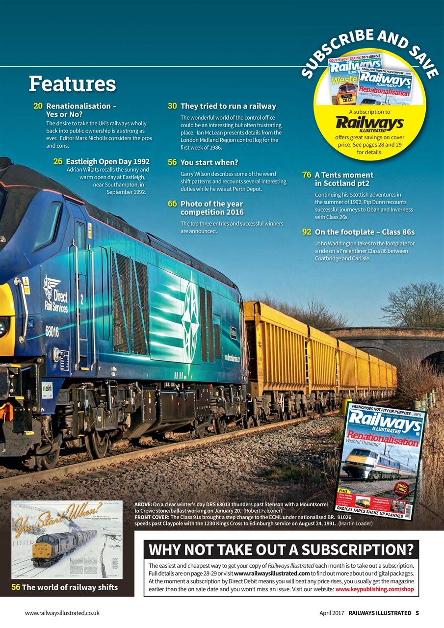 Railways Illustrated Preview Pages