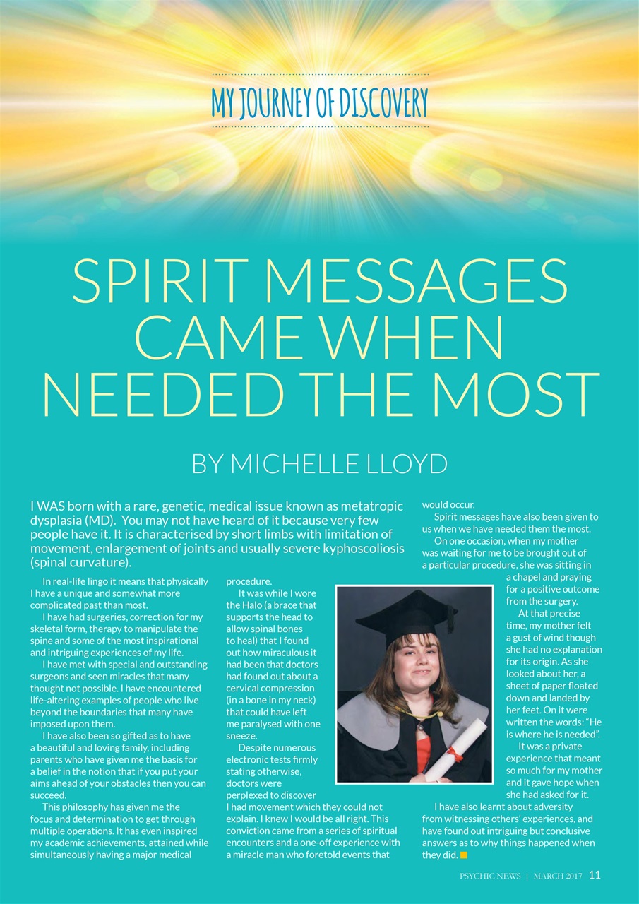 Psychic News Preview Pages