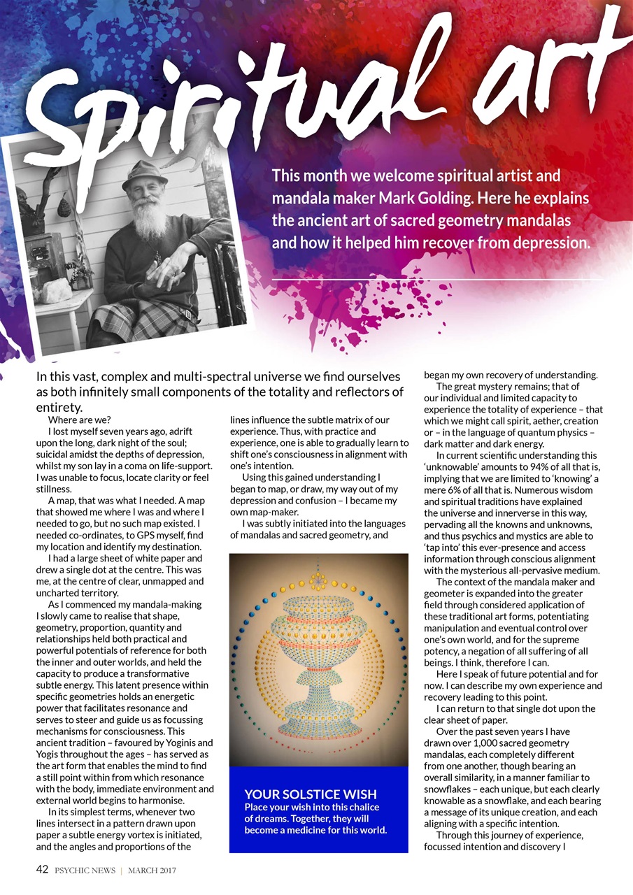 Psychic News Preview Pages