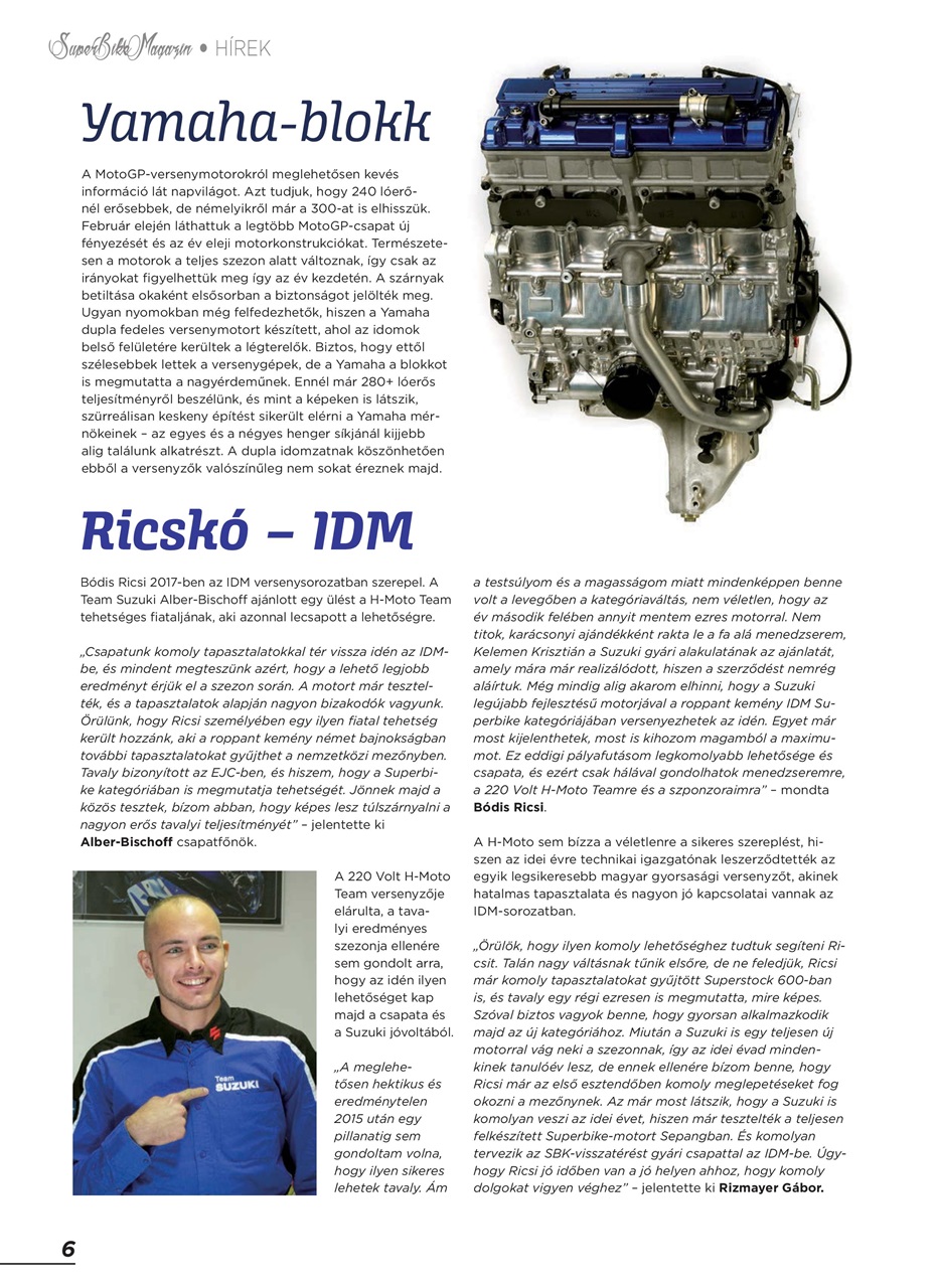 SuperBike Hungary Preview Pages