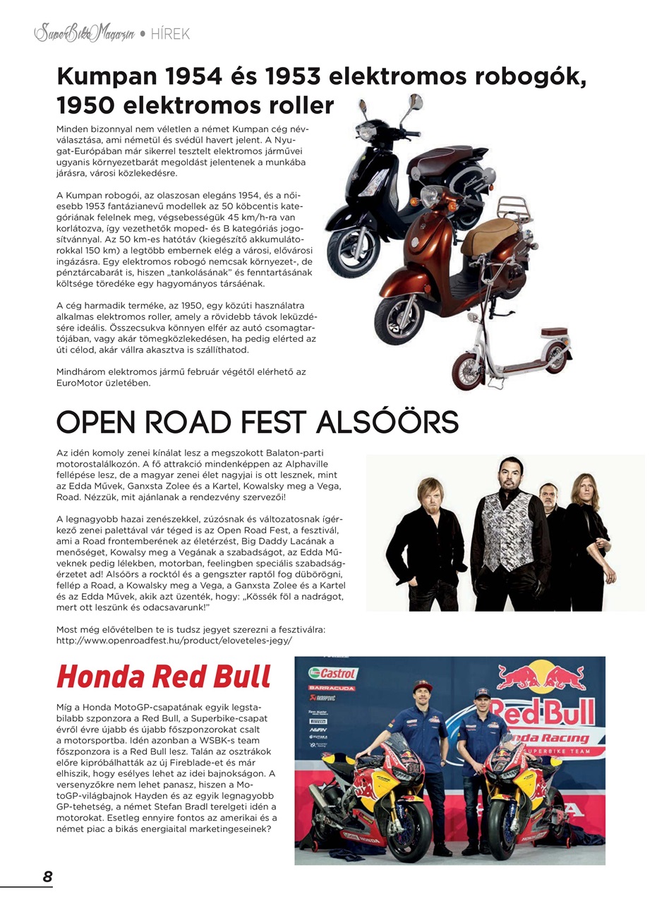 SuperBike Hungary Preview Pages