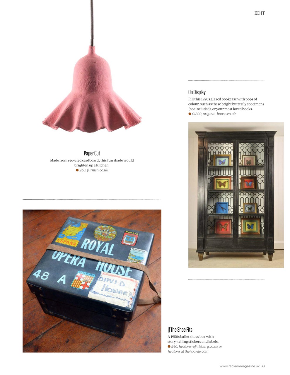 Reclaim Preview Pages