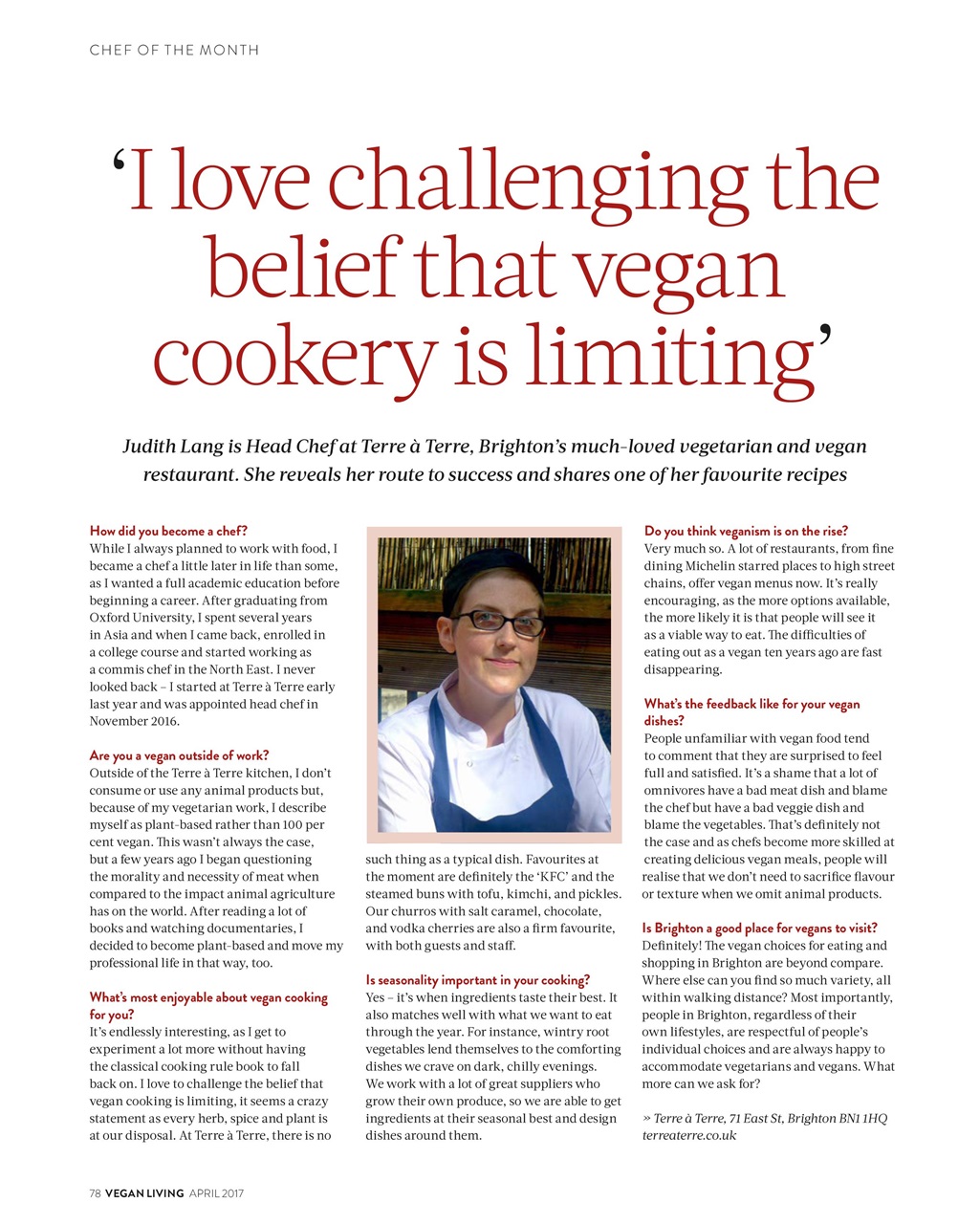 Vegan Living UK Preview Pages