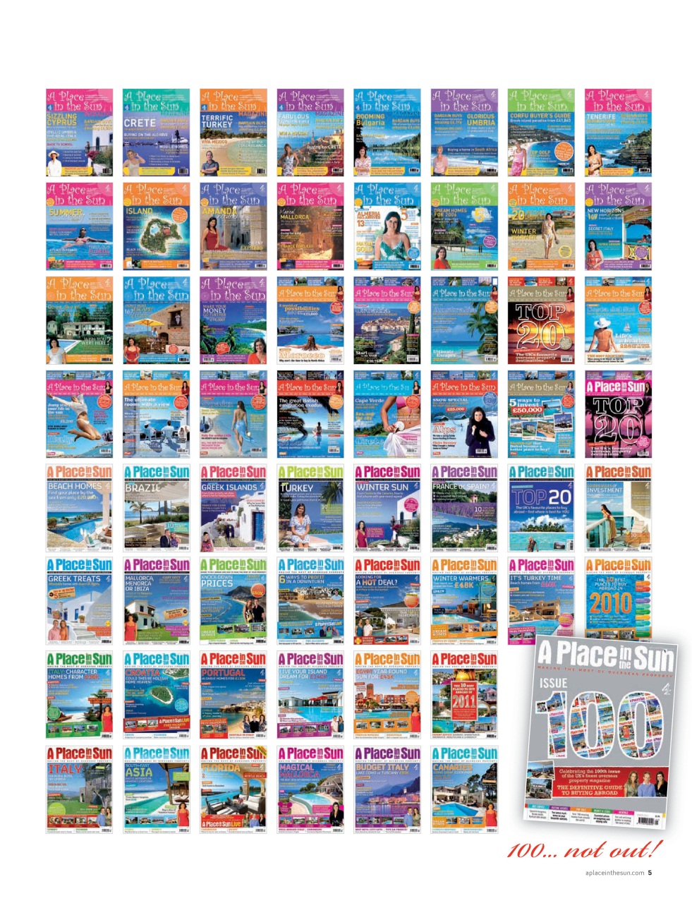 A Place in the Sun Magazine Preview Pages