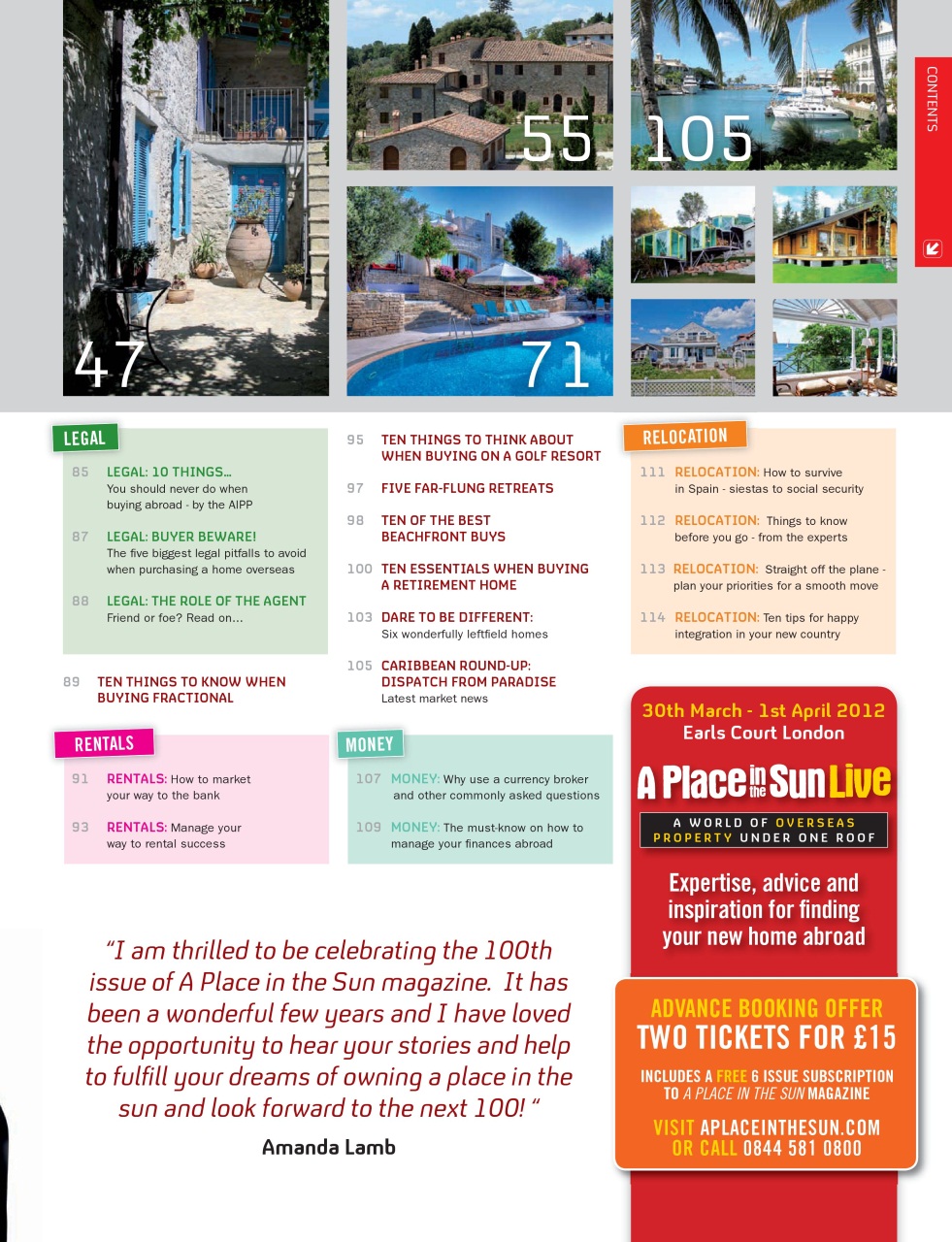 A Place in the Sun Magazine Preview Pages