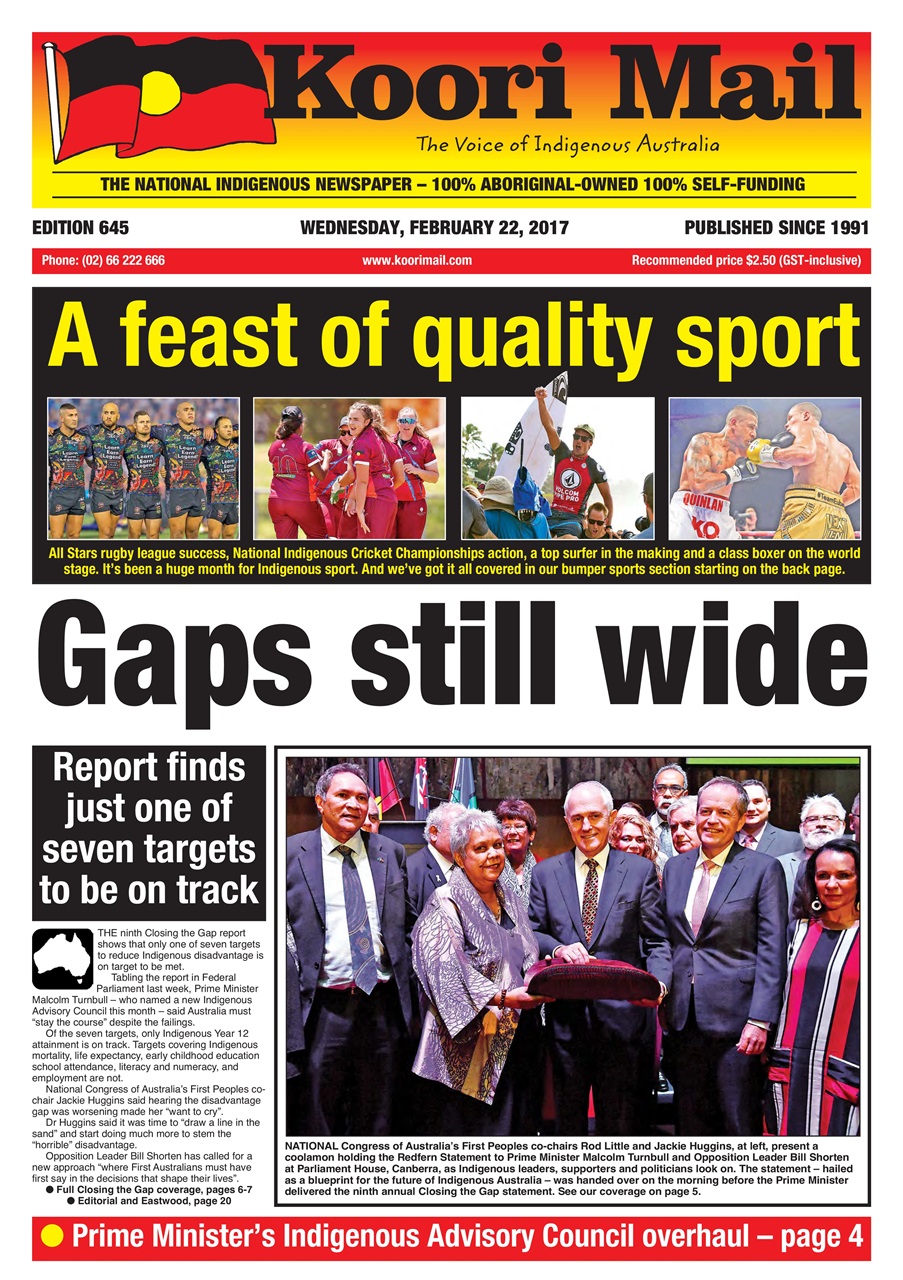 Koori Mail Preview Pages