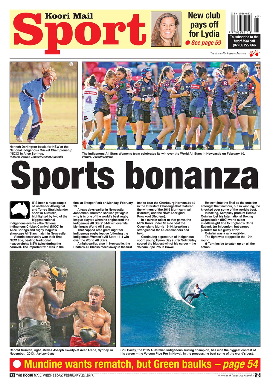 Koori Mail Preview Pages