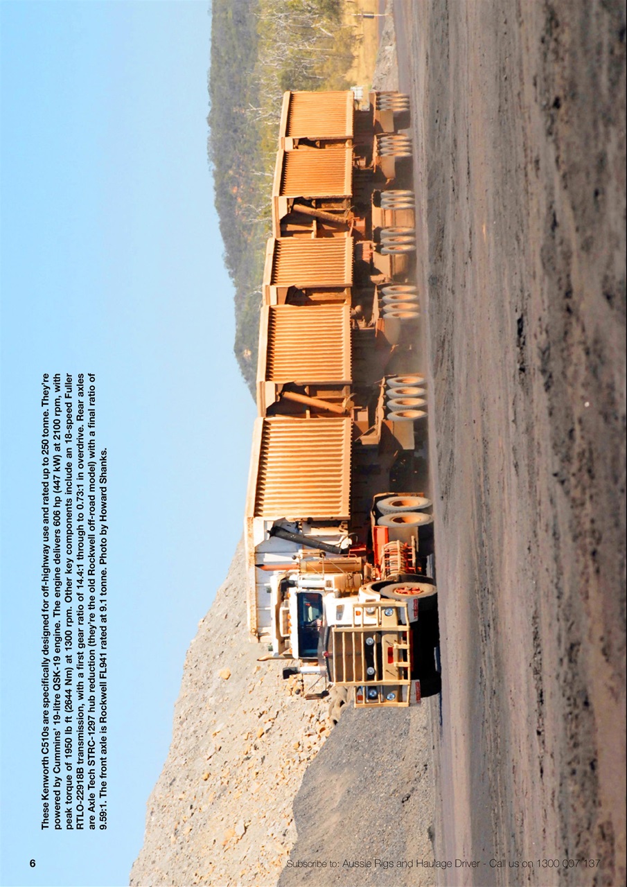 Aussie Rigs and Haulage Driver Preview Pages
