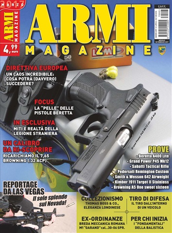 ARMI MAGAZINE issue Marzo 2017