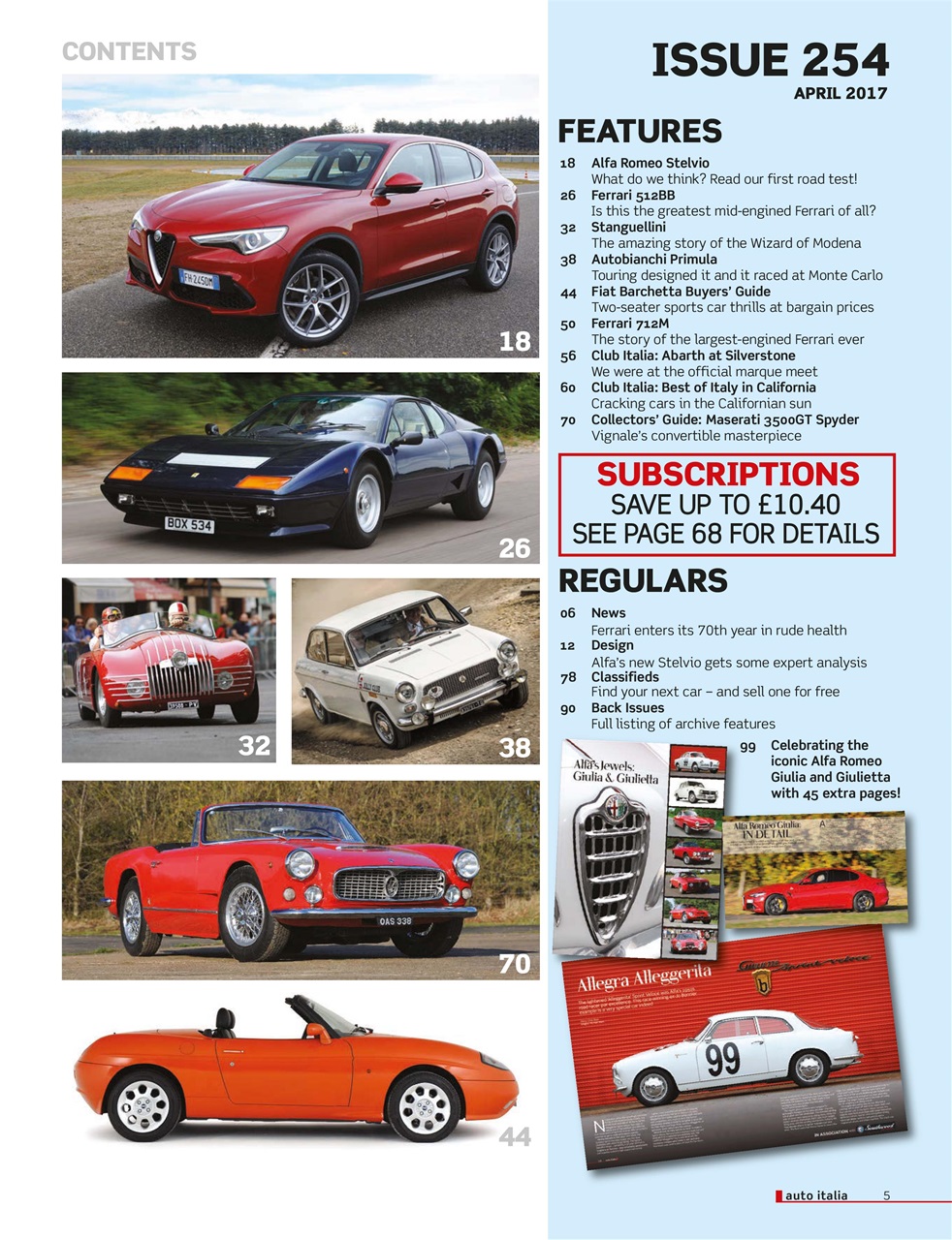 AutoItalia Magazine Preview Pages