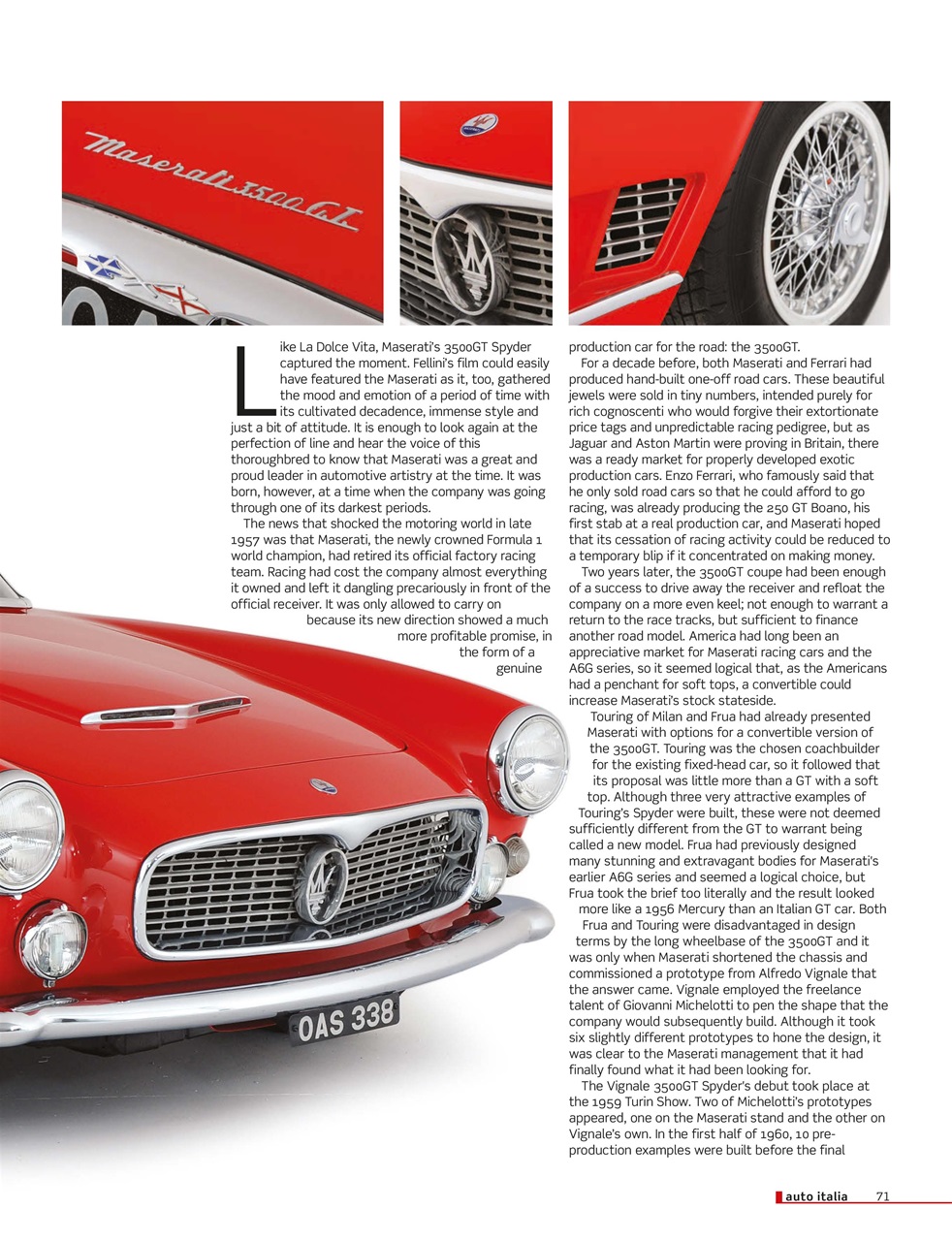 AutoItalia Magazine Preview Pages