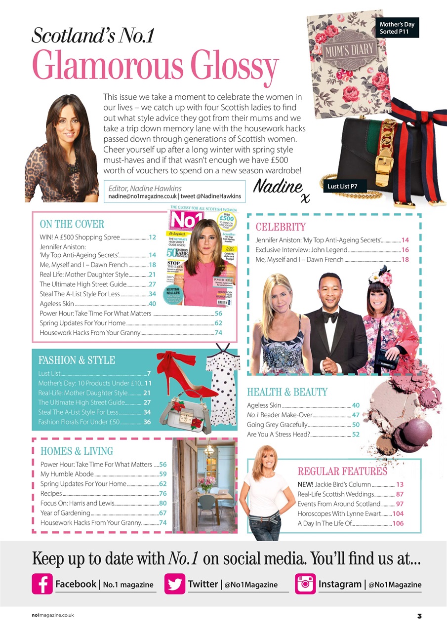 Number 1 Magazine Preview Pages