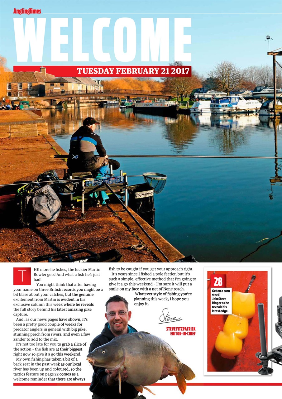 Angling Times Preview Pages