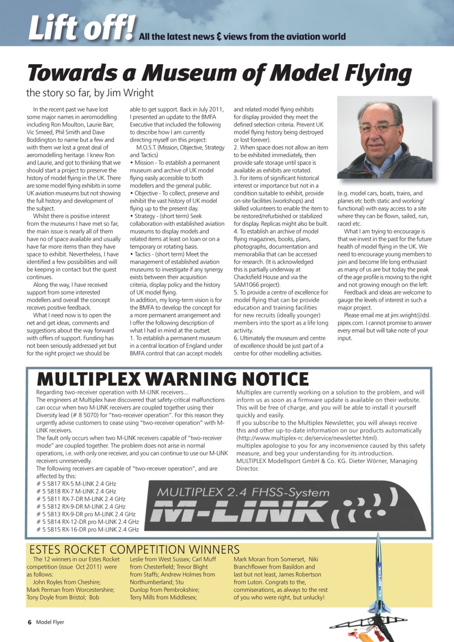 Radio Control Model Flyer Preview Pages