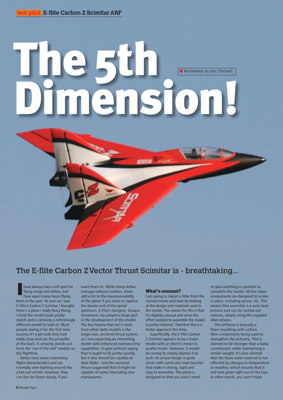 Radio Control Model Flyer Preview Pages