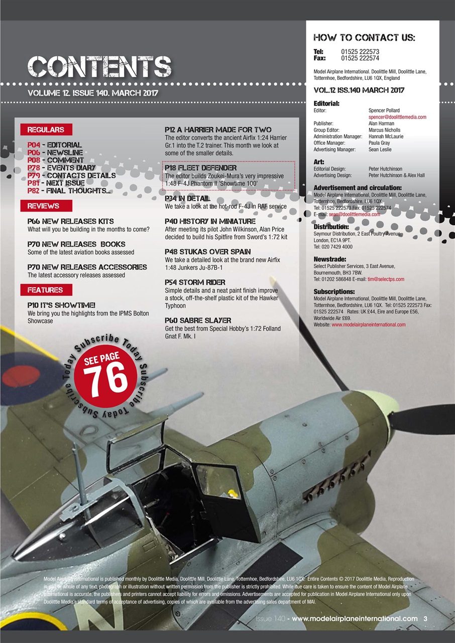 Model Airplane International Preview Pages