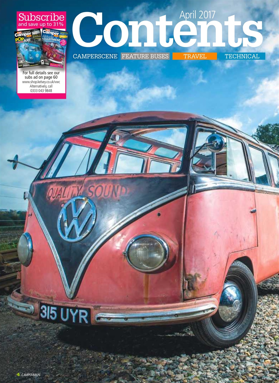 VW Camper Preview Pages