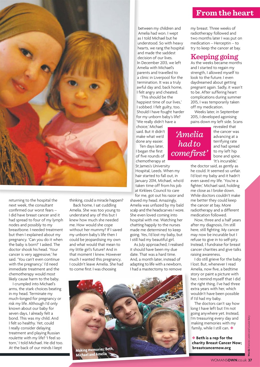 Woman's Own Preview Pages