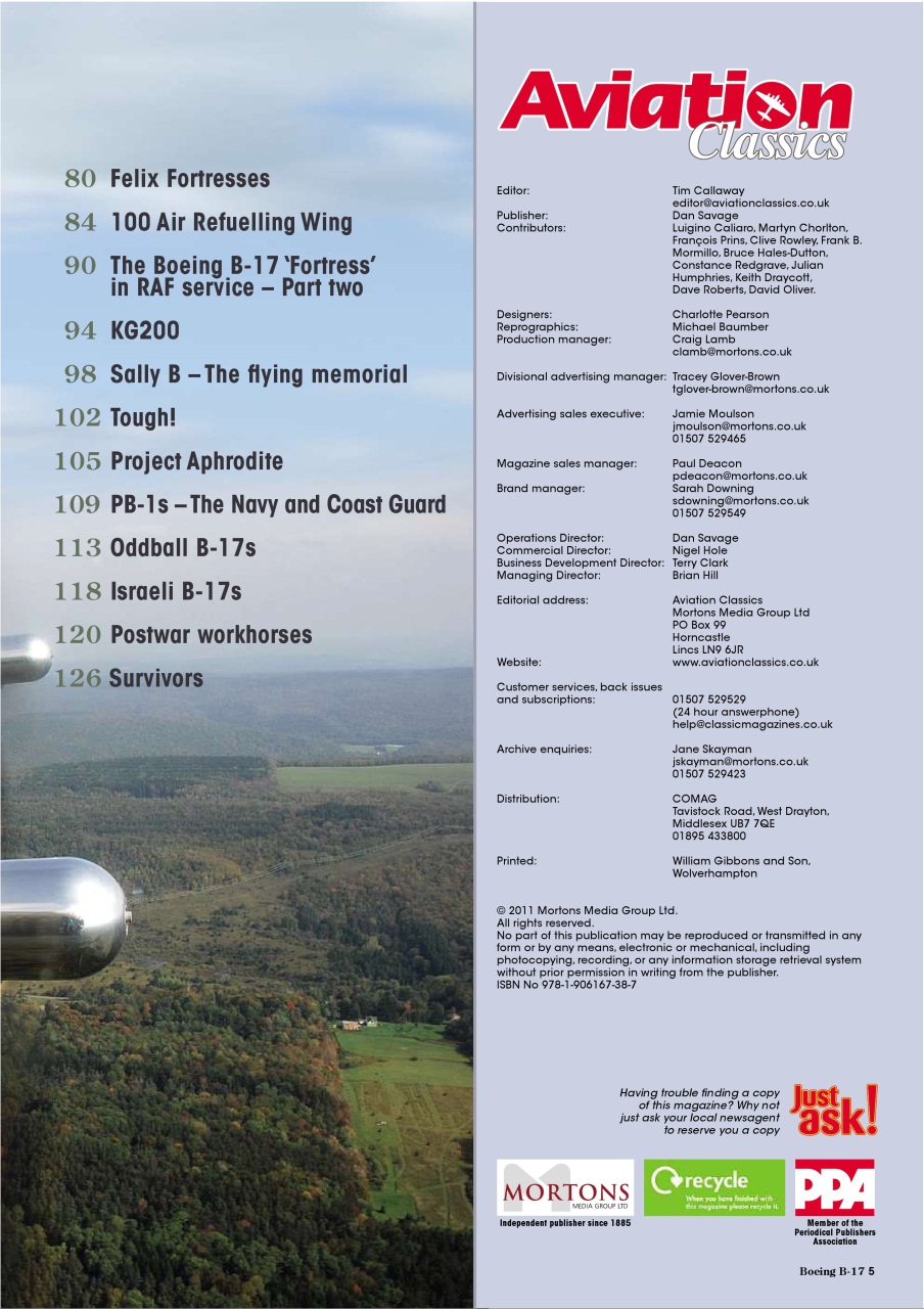 Aviation Classics Preview Pages