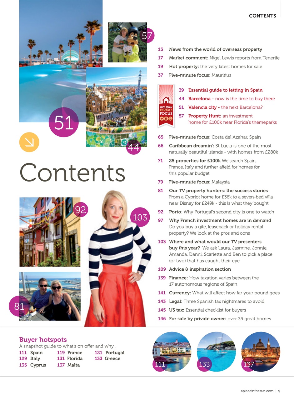 A Place in the Sun Magazine Preview Pages