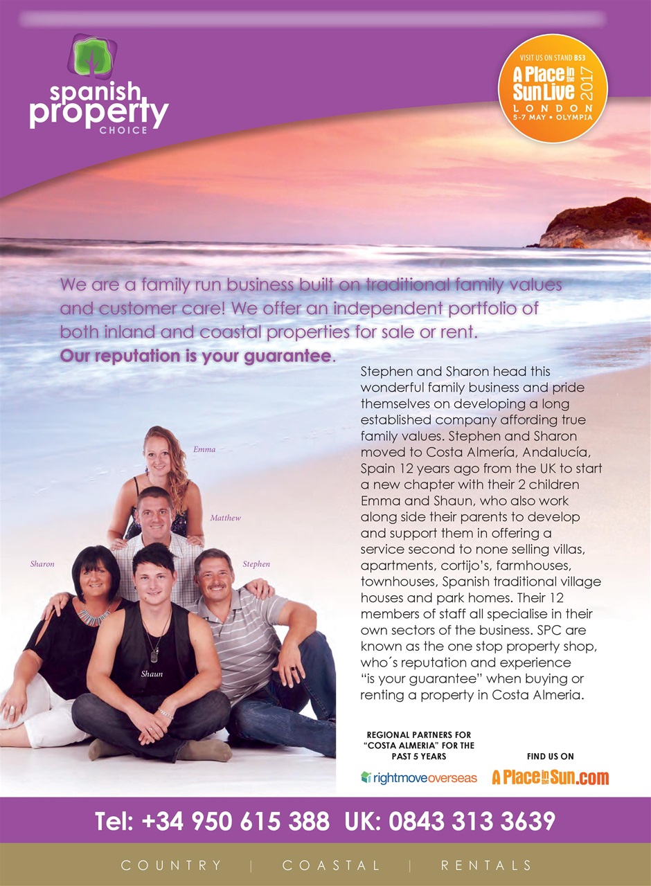 A Place in the Sun Magazine Preview Pages