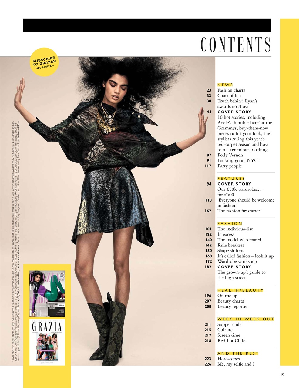 Grazia Preview Pages