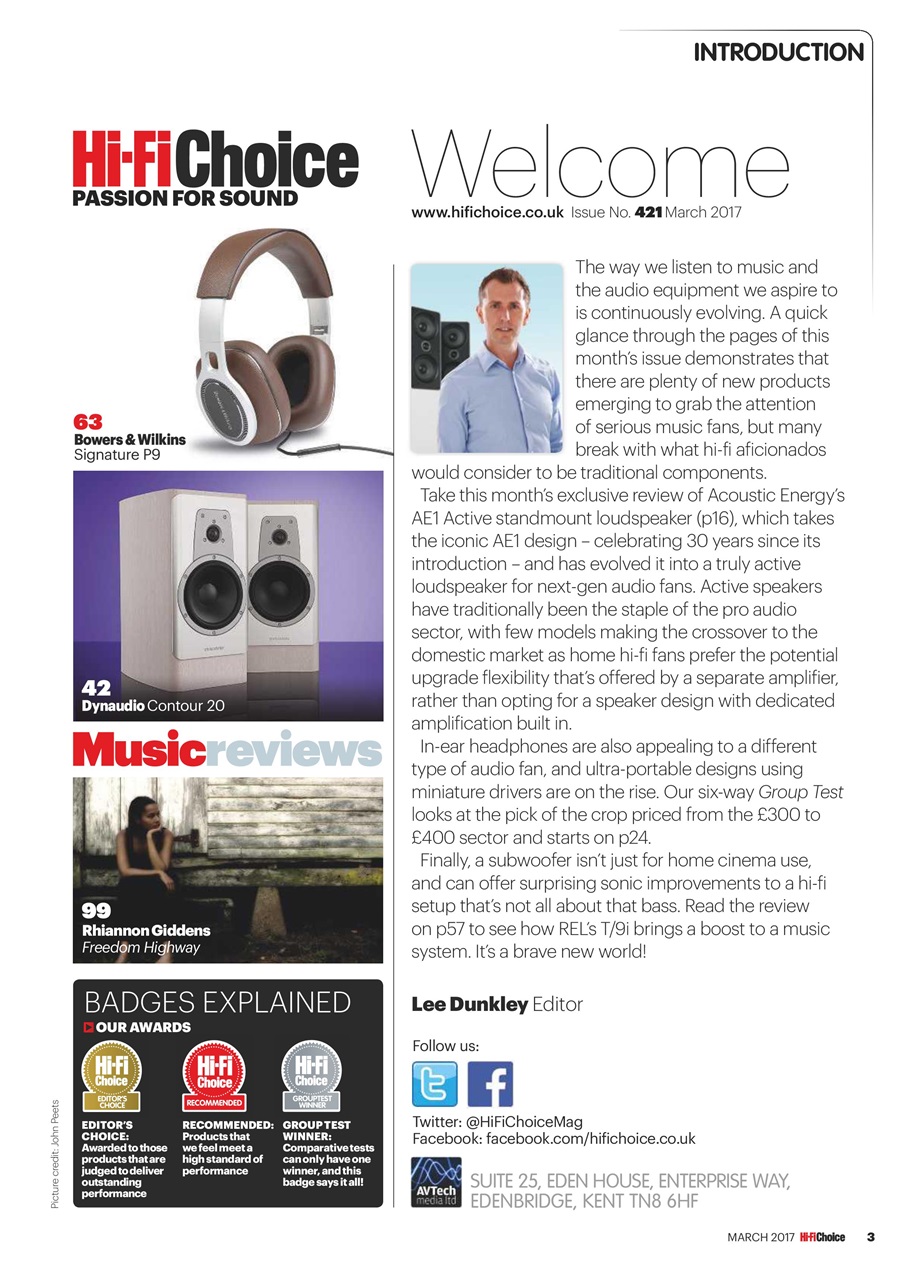 Hi-Fi Choice Preview Pages