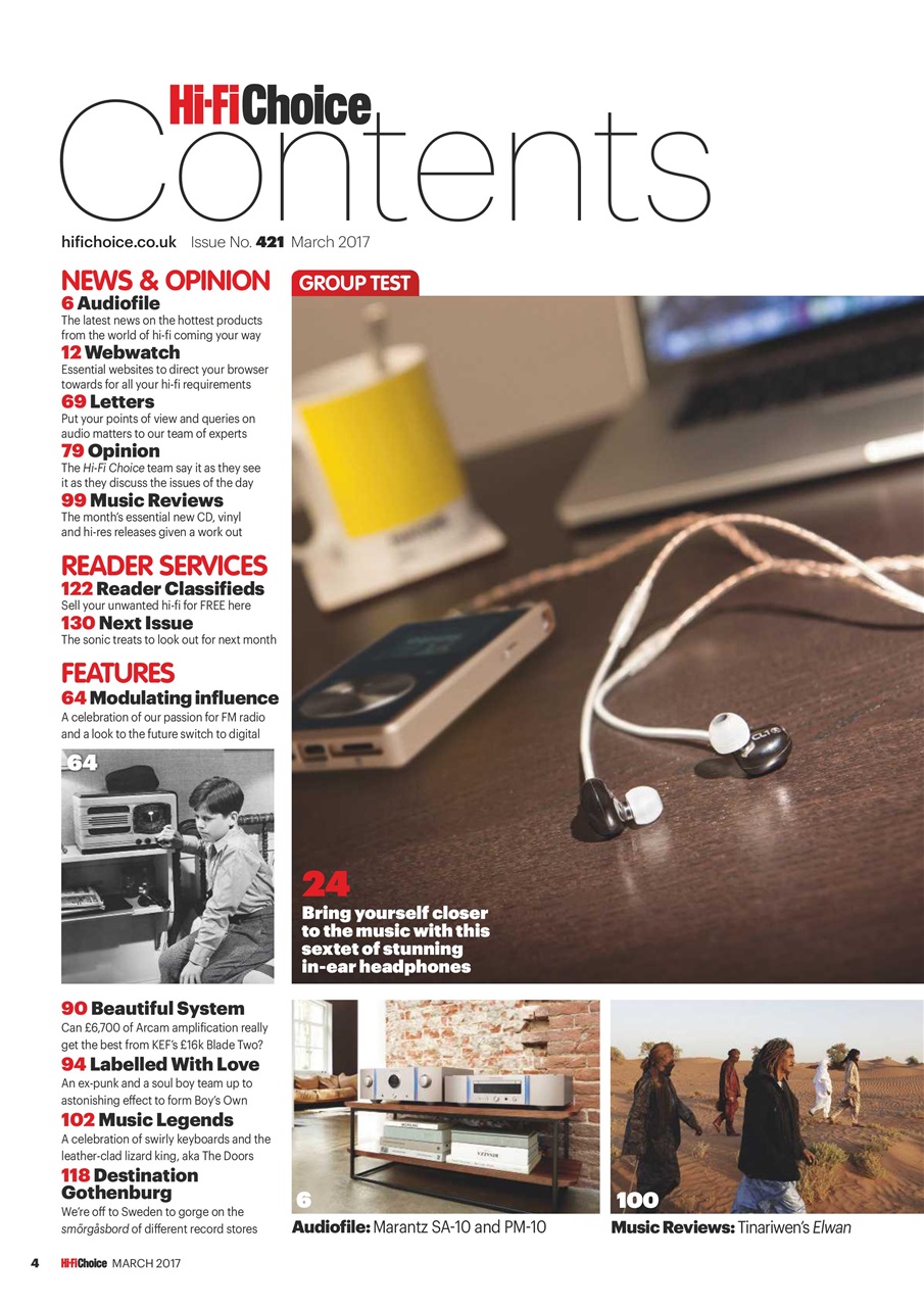 Hi-Fi Choice Preview Pages