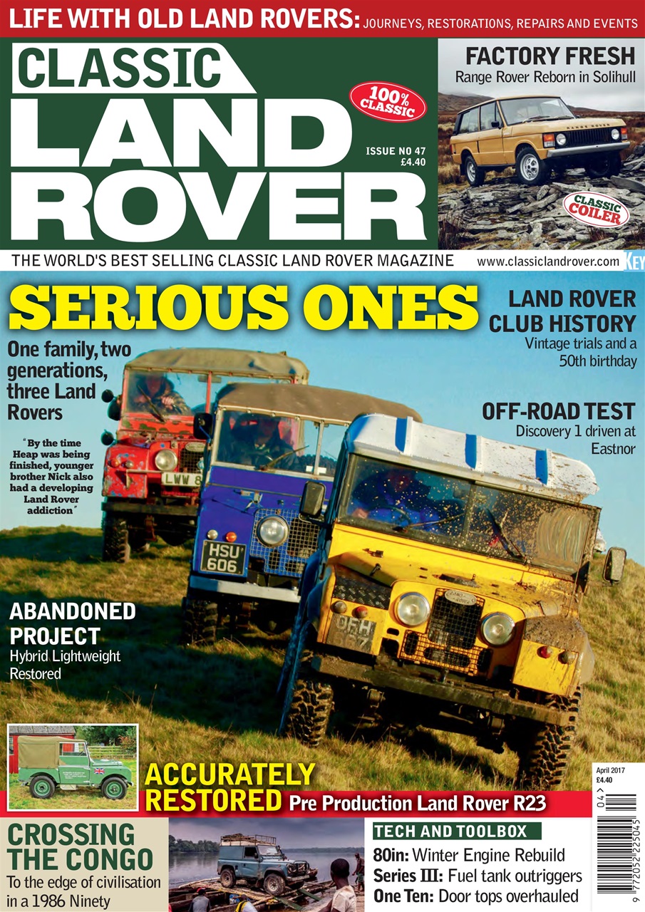 Classic Land Rover Magazine Preview Pages