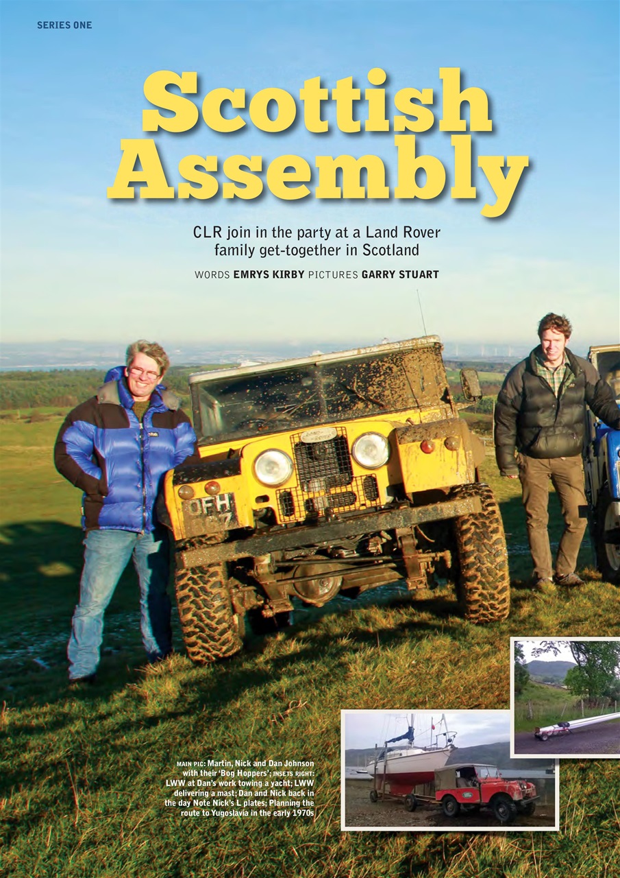 Classic Land Rover Magazine Preview Pages