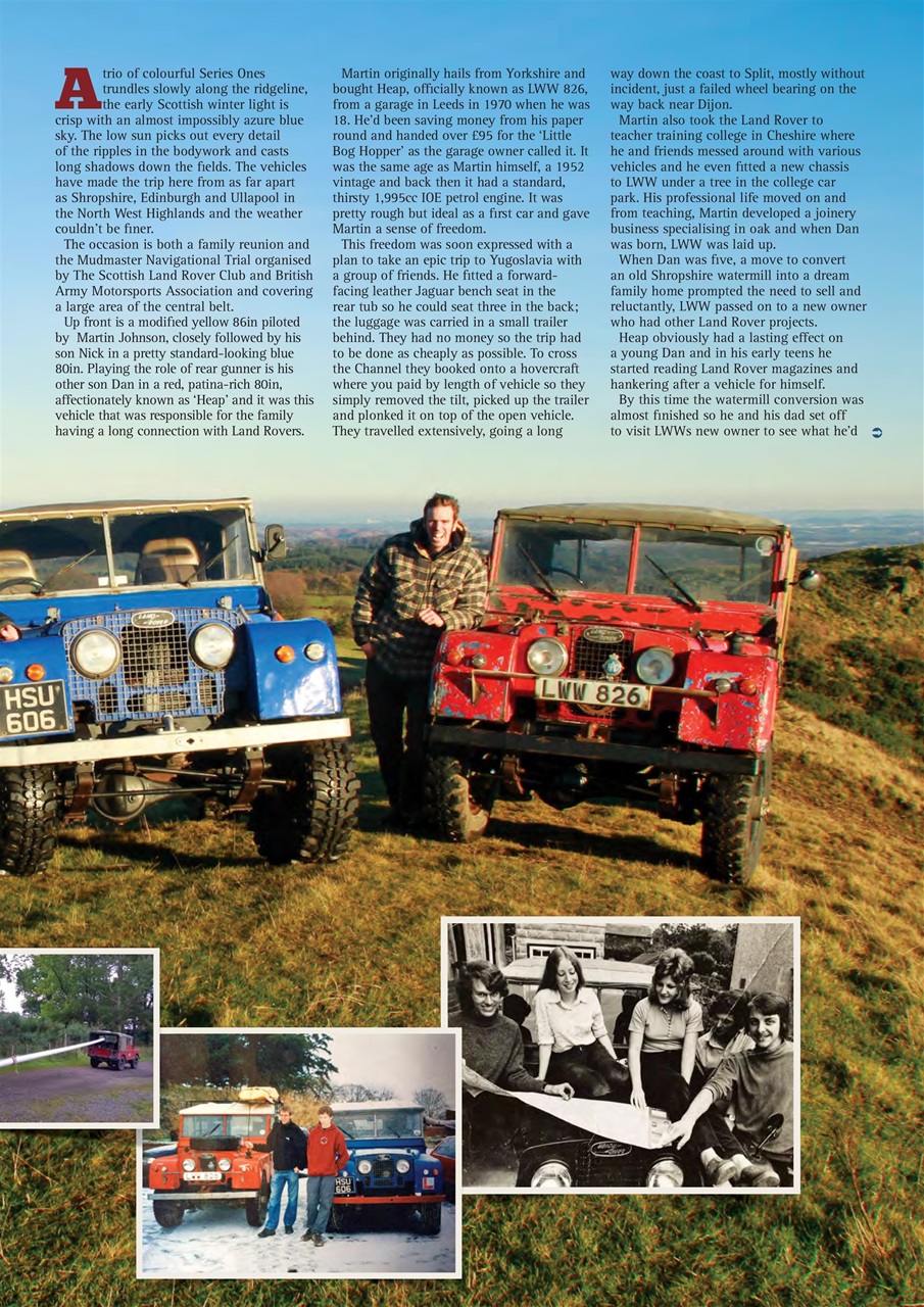 Classic Land Rover Magazine Preview Pages