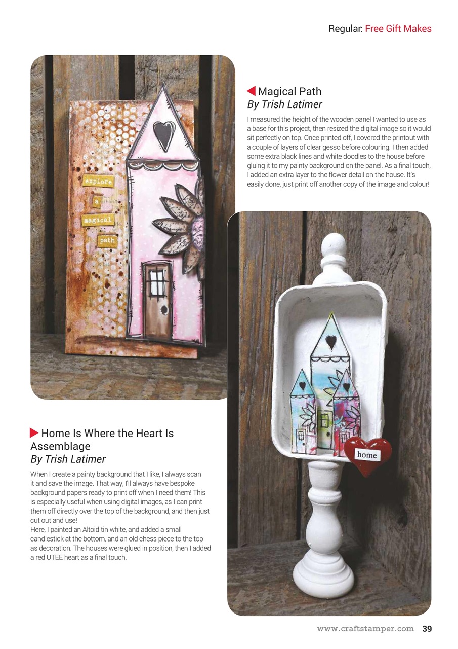 Craft Stamper Preview Pages