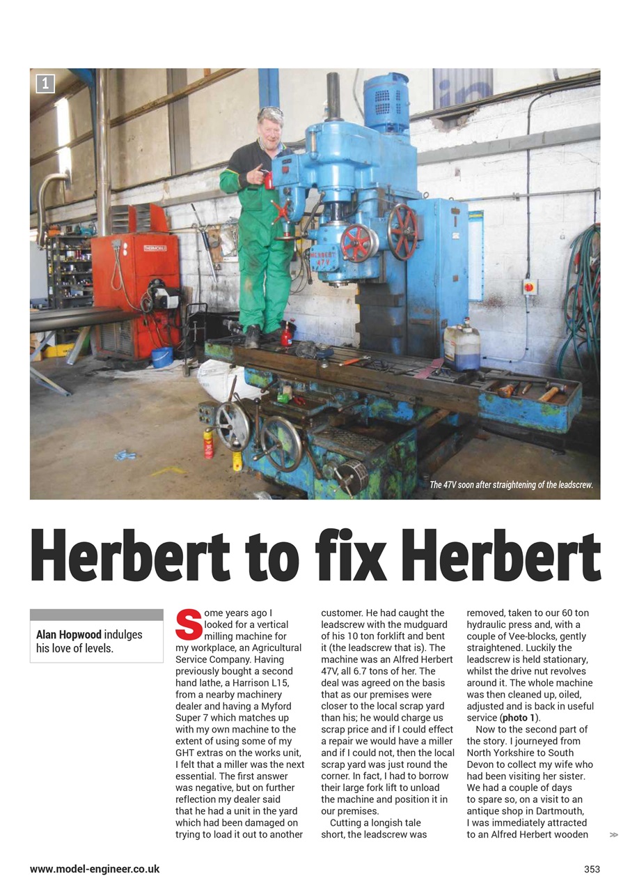 Model Engineer Preview Pages