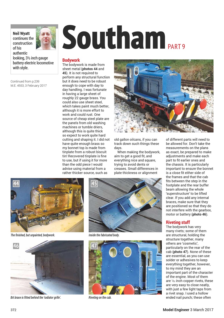 Model Engineer Preview Pages