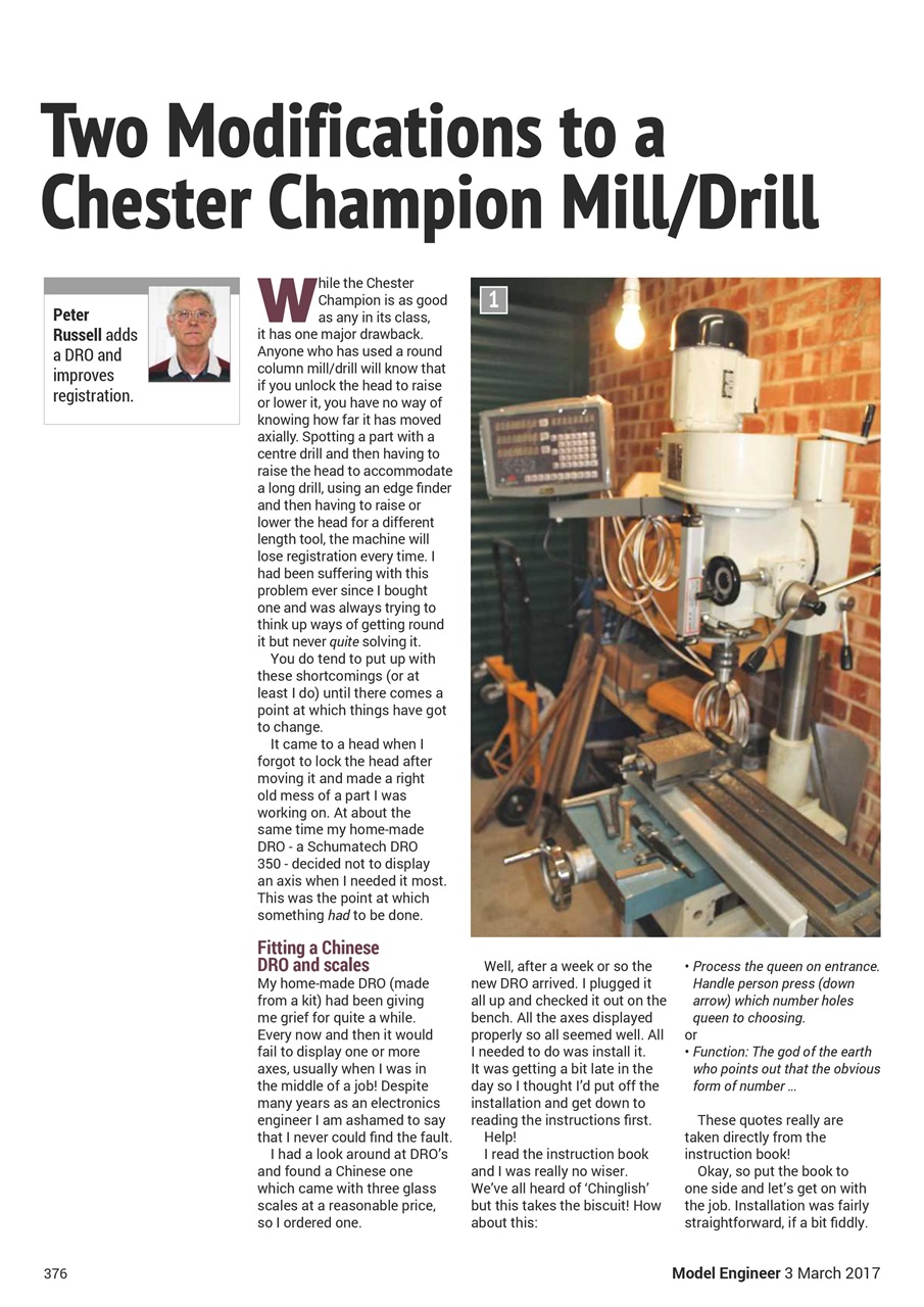 Model Engineer Preview Pages