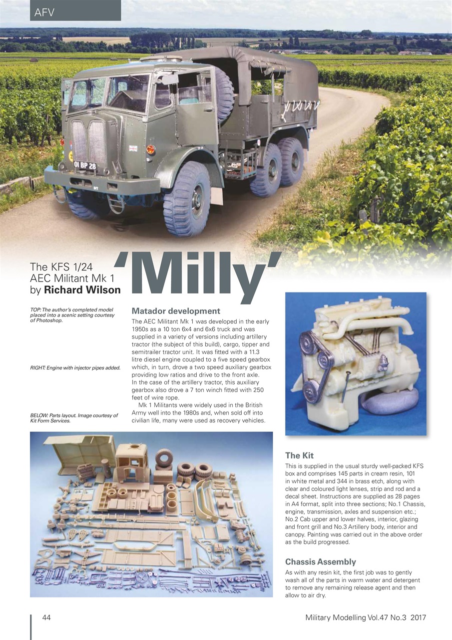 Military Modelling International Magazine Preview Pages