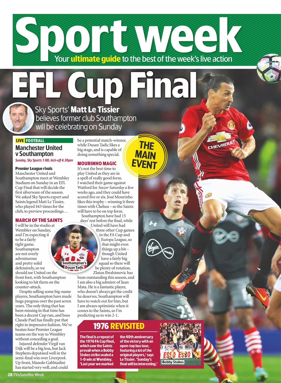 TV & Satellite Week Preview Pages