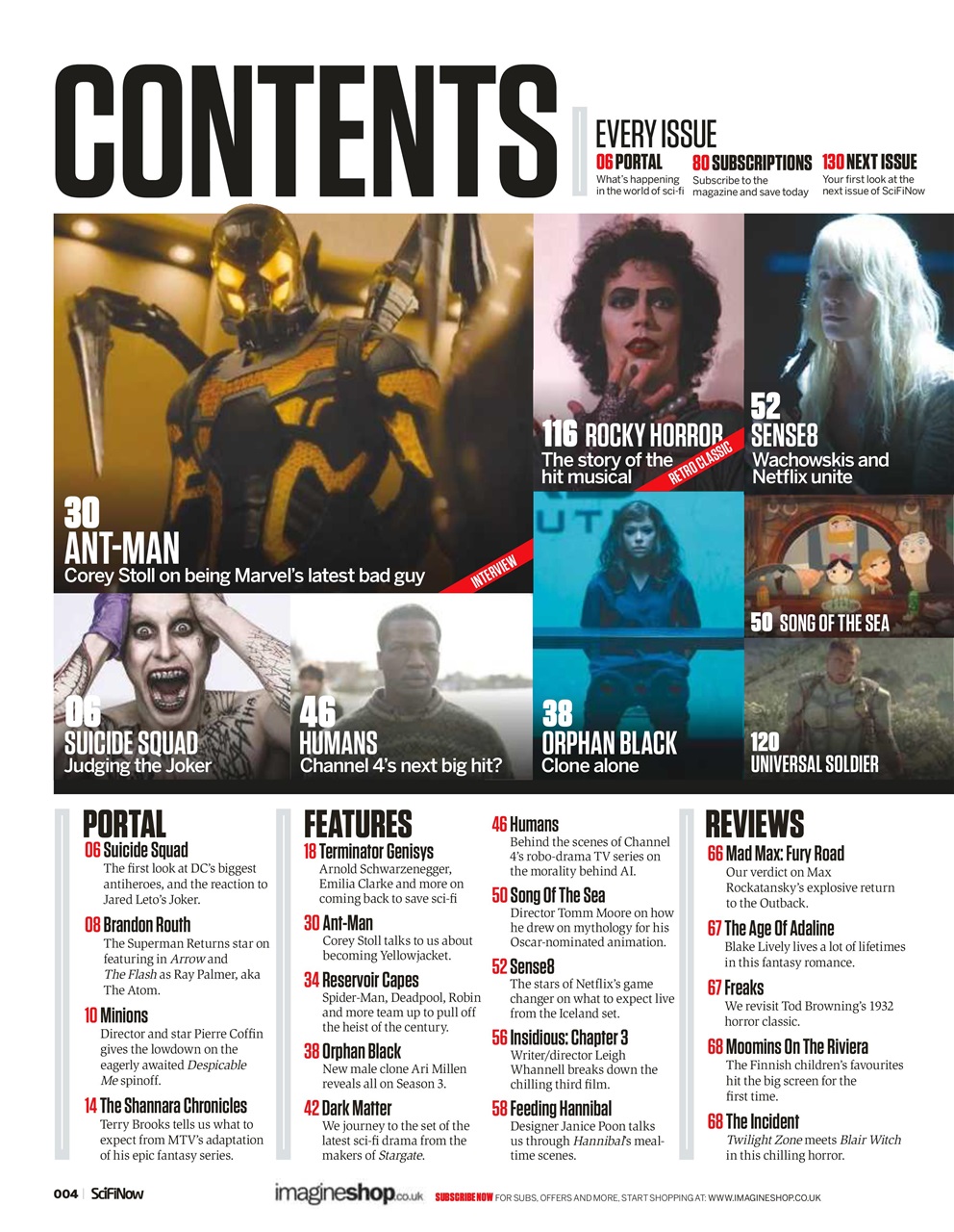 SciFiNow Preview Pages