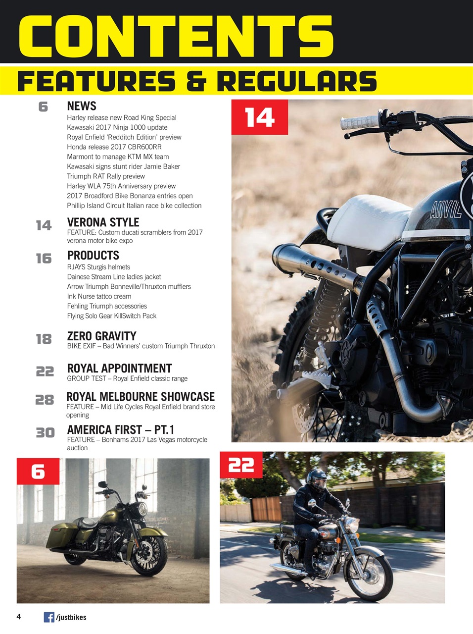 JUST BIKES Preview Pages