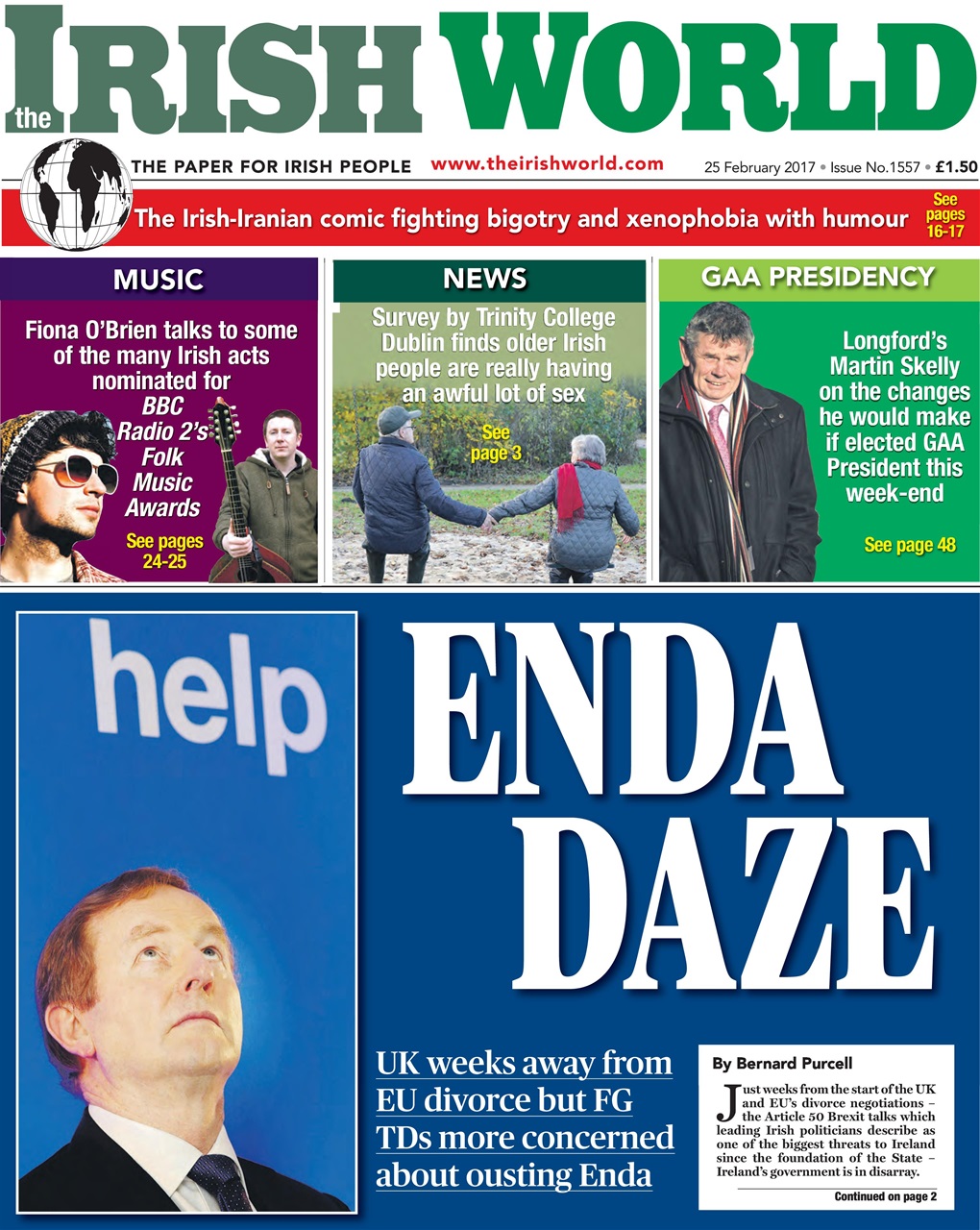 Irish World Preview Pages