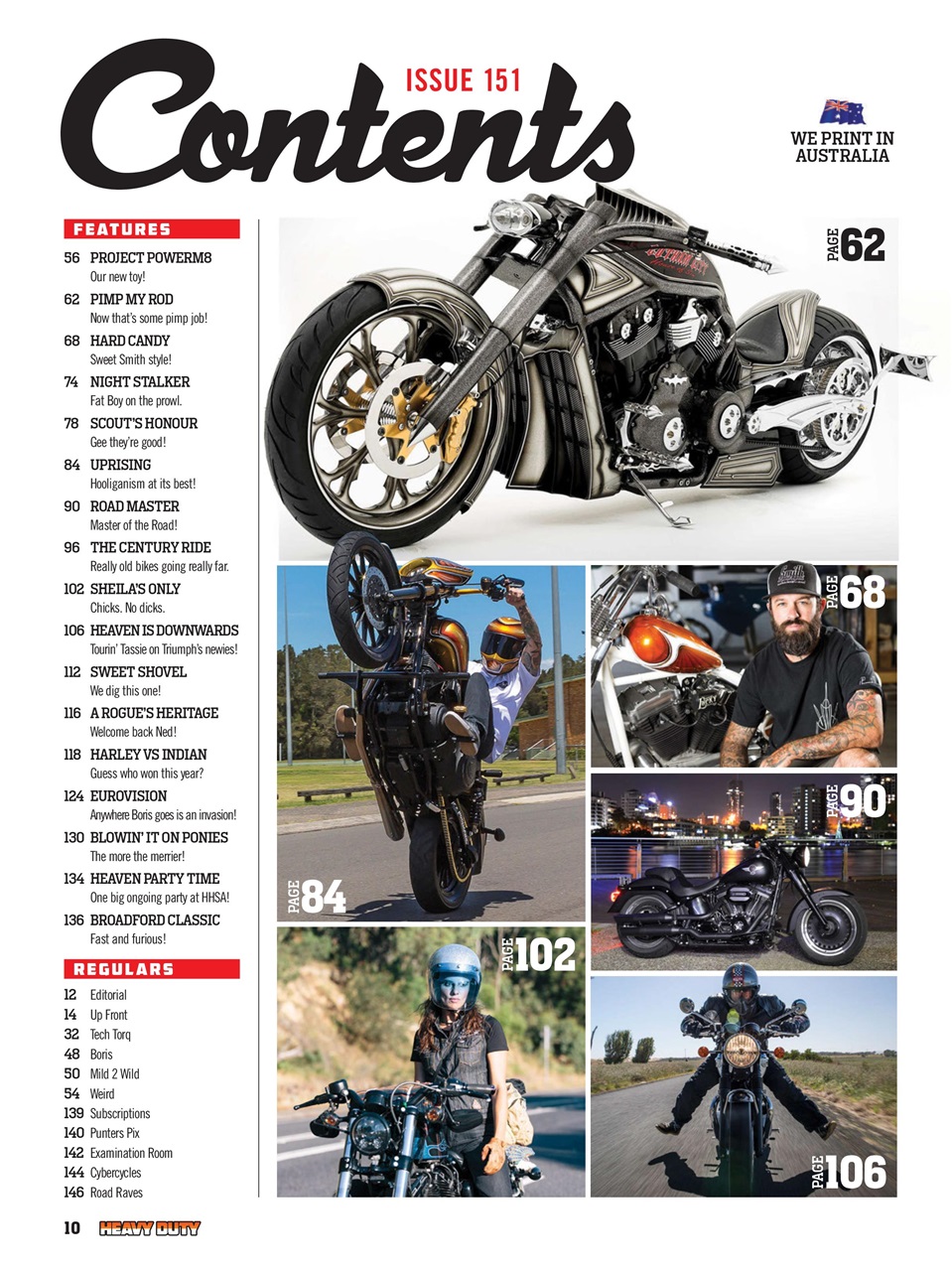 Heavy Duty Preview Pages