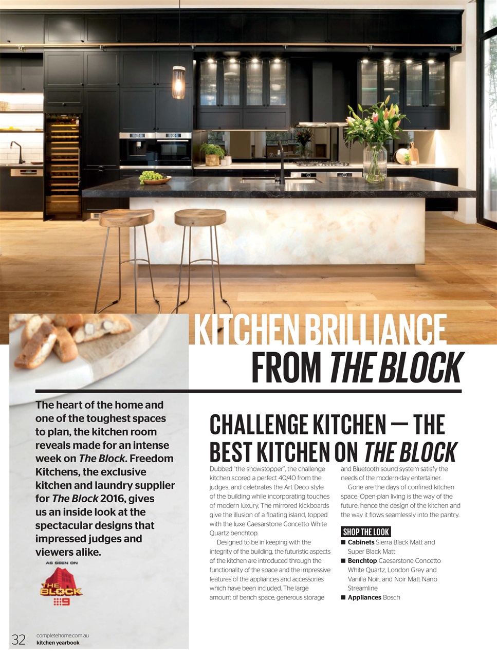 Kitchen Yearbook Preview Pages