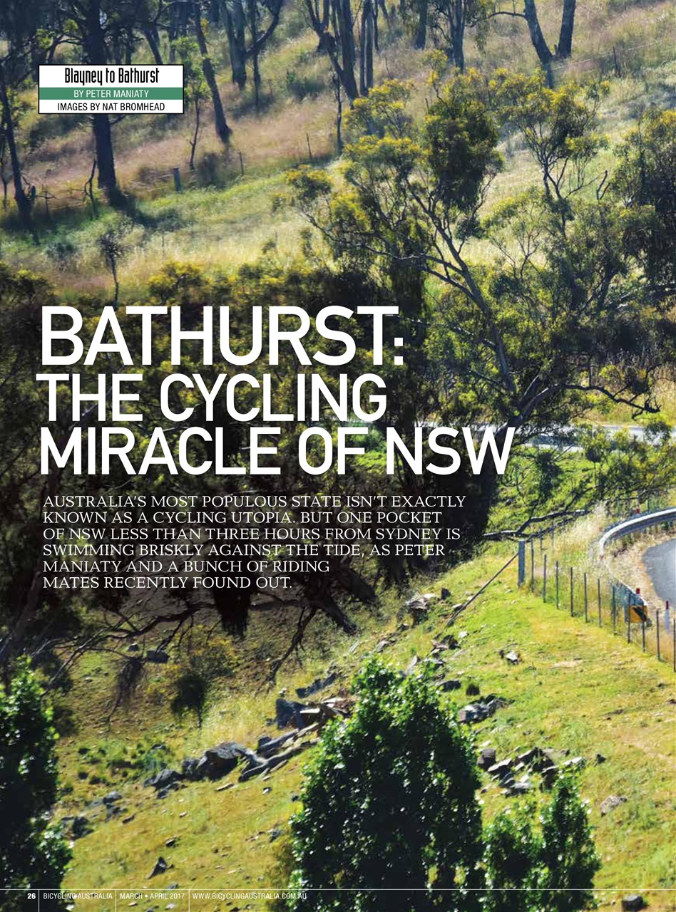 Bicycling Australia Preview Pages