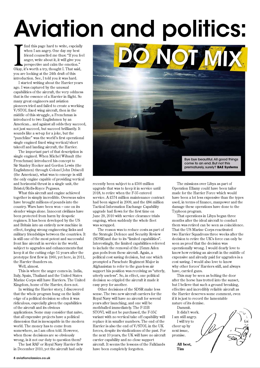 Aviation Classics Preview Pages