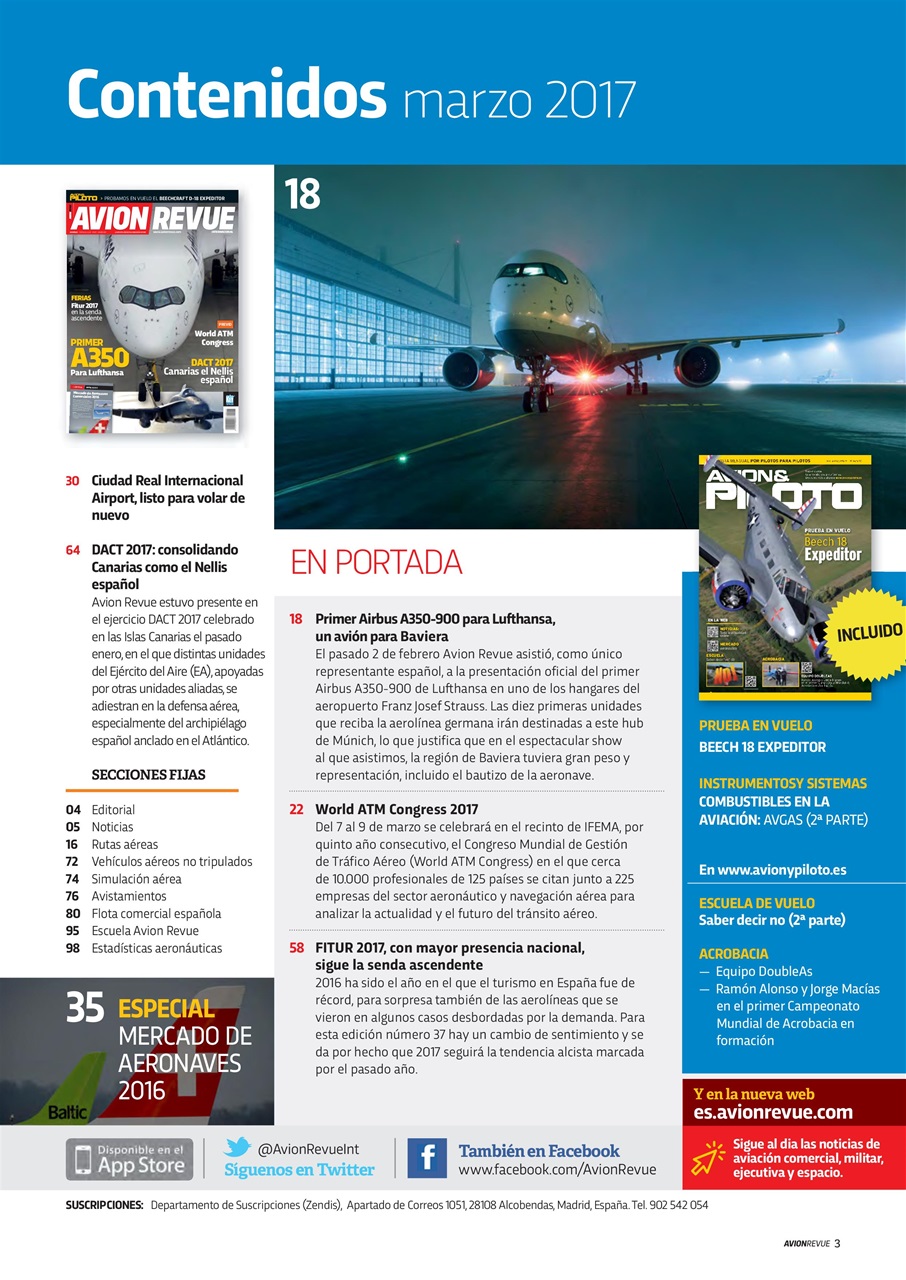 Avion Revue Internacional Preview Pages