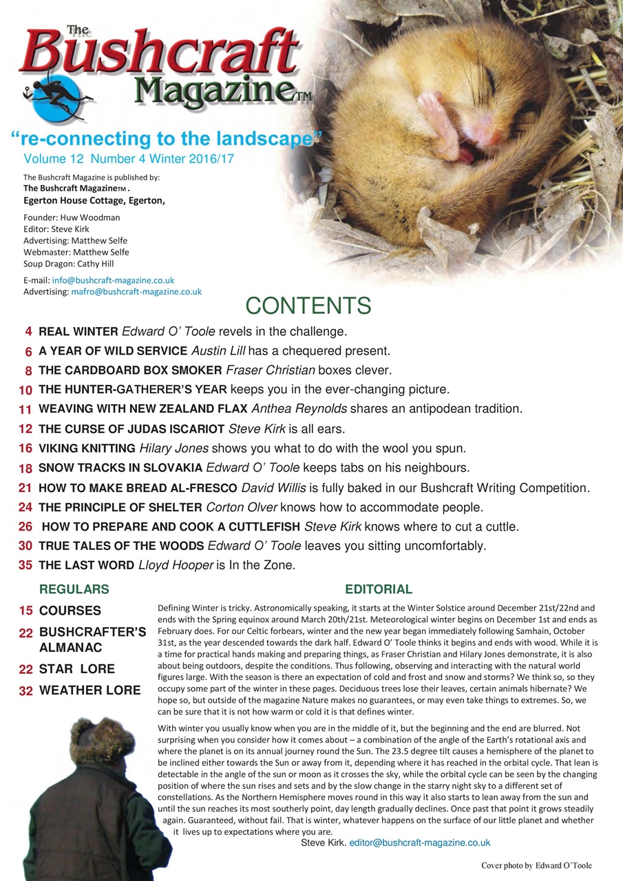Bushcraft Magazine Preview Pages