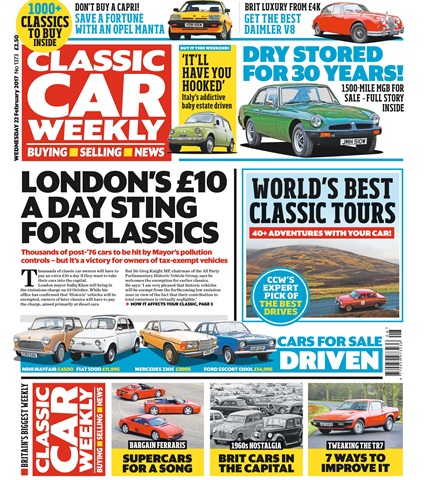 Classic Car Weekly issue 22nd February 2017