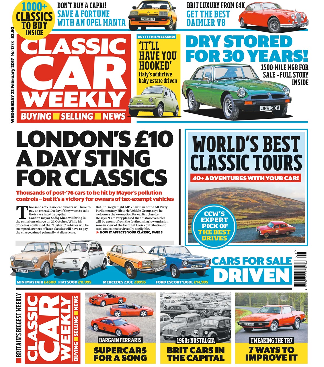 Classic Car Weekly Preview Pages